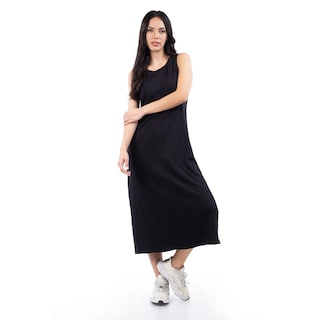 Foto 1 | Vestido De Algodon Roman Fashion /juvenil, 137 (negro) Negro