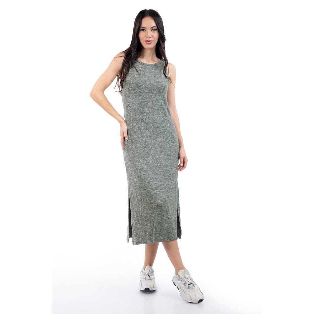 Foto 3 pulgar | Vestido Casual Sin Mangas Roman Fashion /juvenil, 2847 (verde) Verde