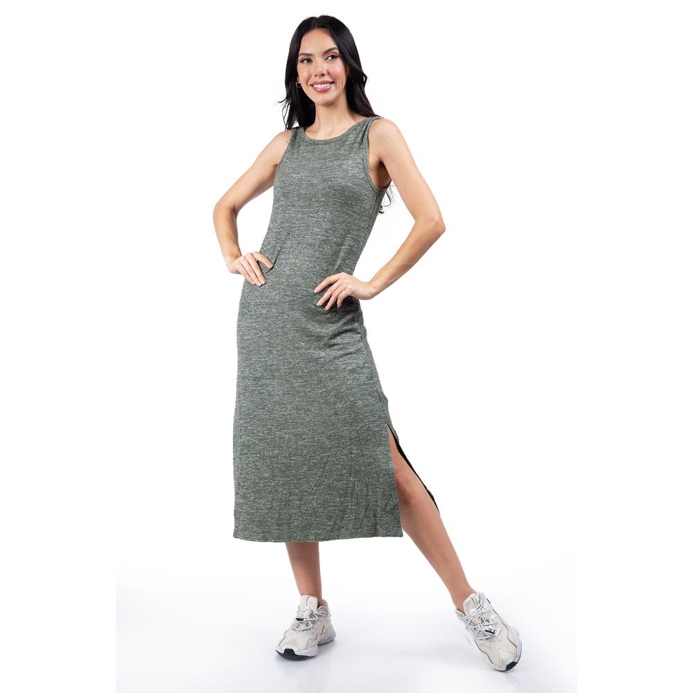 Foto 5 pulgar | Vestido Casual Sin Mangas Roman Fashion /juvenil, 2847 (verde) Verde