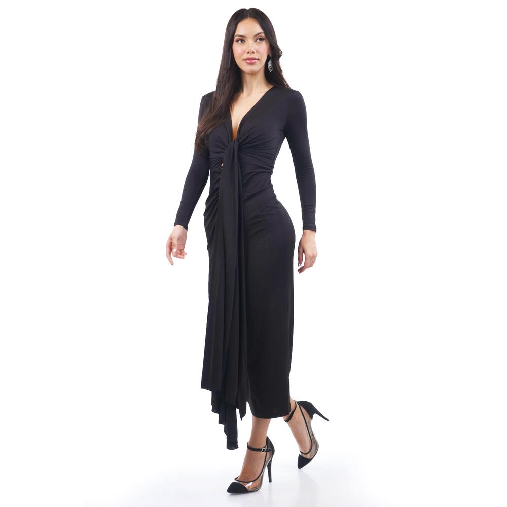 Foto 7 pulgar | Vestido Elegante Roman Fashion /juvenil, 8858 (negro) Negro