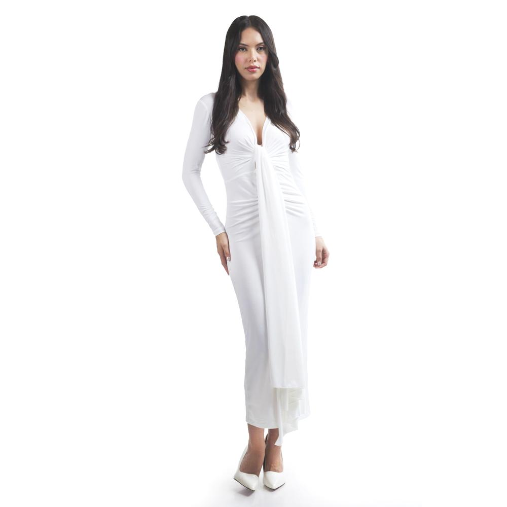 Foto 6 pulgar | Vestido Elegante Roman Fashion /juvenil, 8858 (blanco) Blanco
