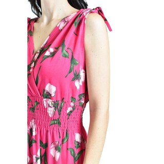 Foto 4 | Vestido Largo Con Lazos Roman Fashion /juvenil, 8802-10 (fiusha) Fucsia