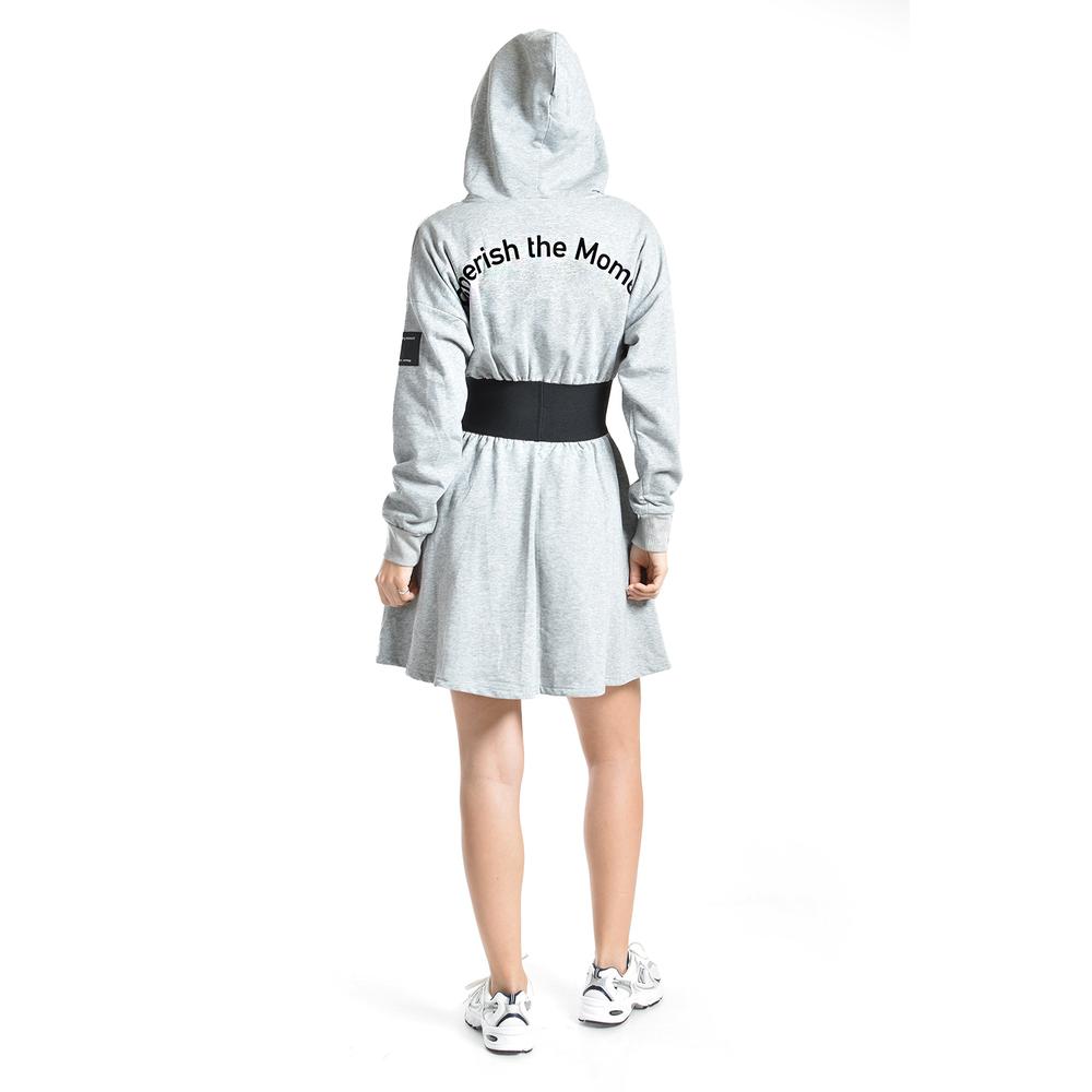 Foto 3 | Vestido Deportivo Con Capucha Roman Fashion/juvenil, 10012 (gris) Gris