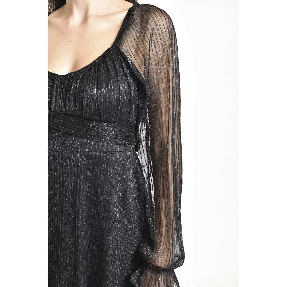 Foto 5 pulgar | Vestido Corto Con Brillo Roman Fashion / Juvenil, 72 (negro) Negro