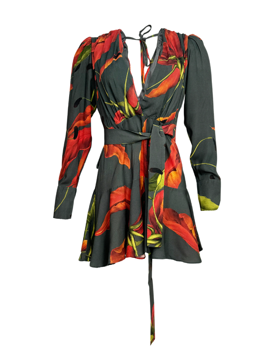 Vestido Corto Camille J&b Para Dama Color Gris
