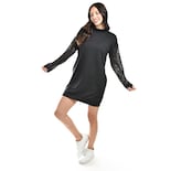 Vestido Con Mangas De Lentejuela Roman Fashion /juvenil, 8072 (negro) Negro