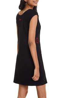 Foto 2 | Vestido Color Negro Briana Desigual