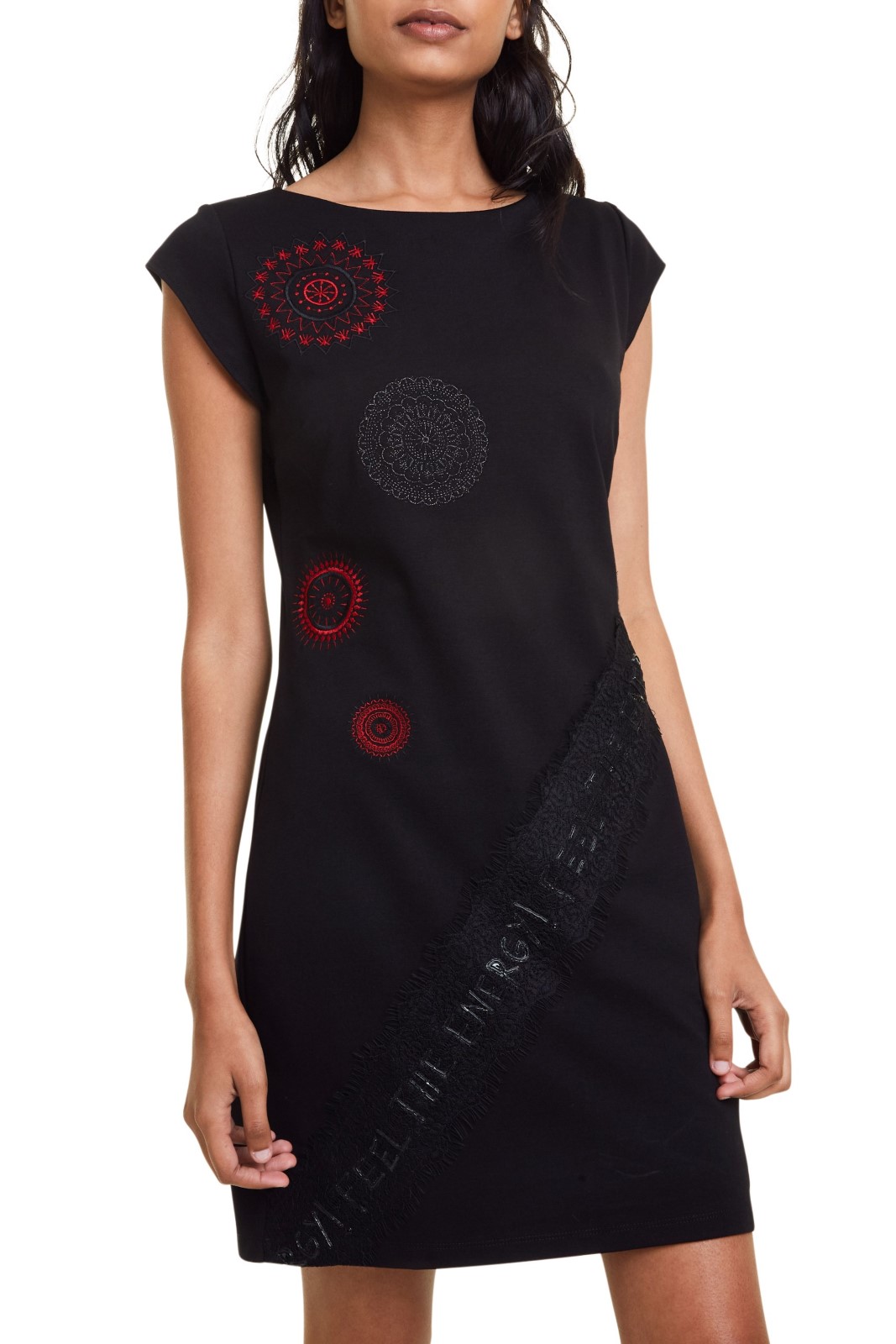Foto 5 pulgar | Vestido Color Negro Briana Desigual