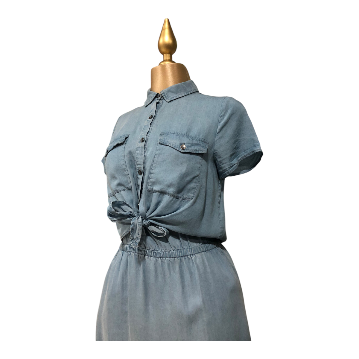 Foto 4 pulgar | Vestido Color Azul Para Dama Erivel