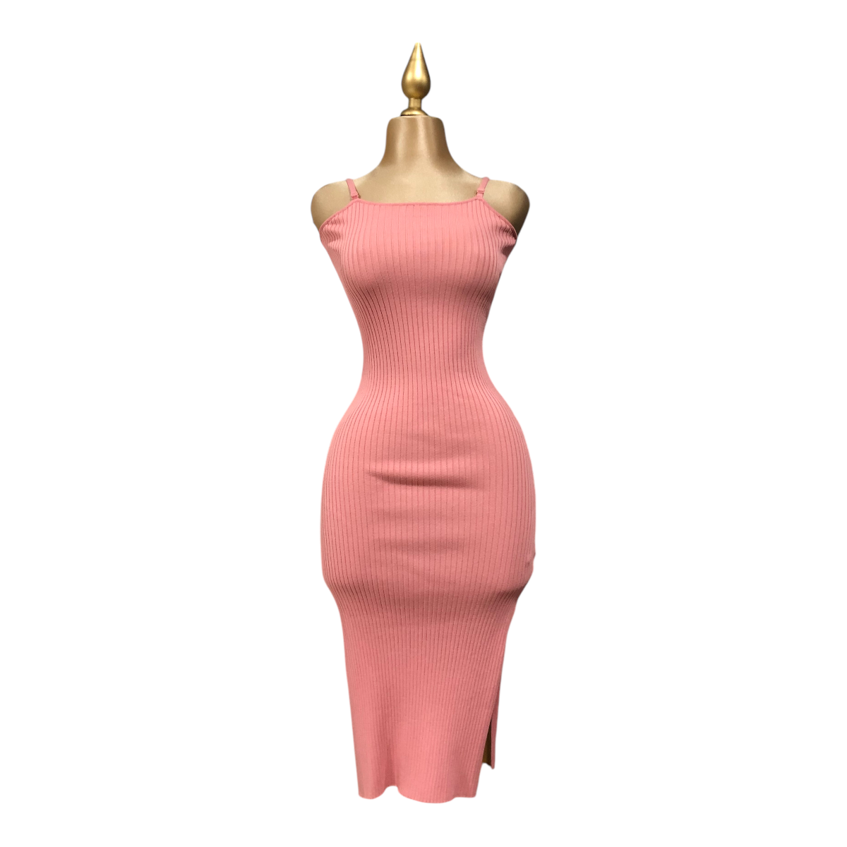 Vestido Rosa Tejido Erivel