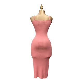 Foto 3 | Vestido Rosa Tejido Erivel