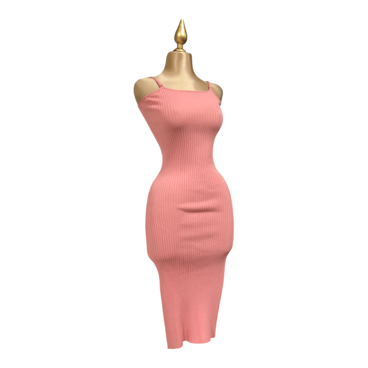 Foto 6 | Vestido Rosa Tejido Erivel