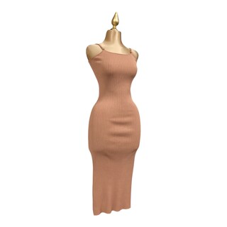 Foto 3 | Vestido Beige Tejido Erivel