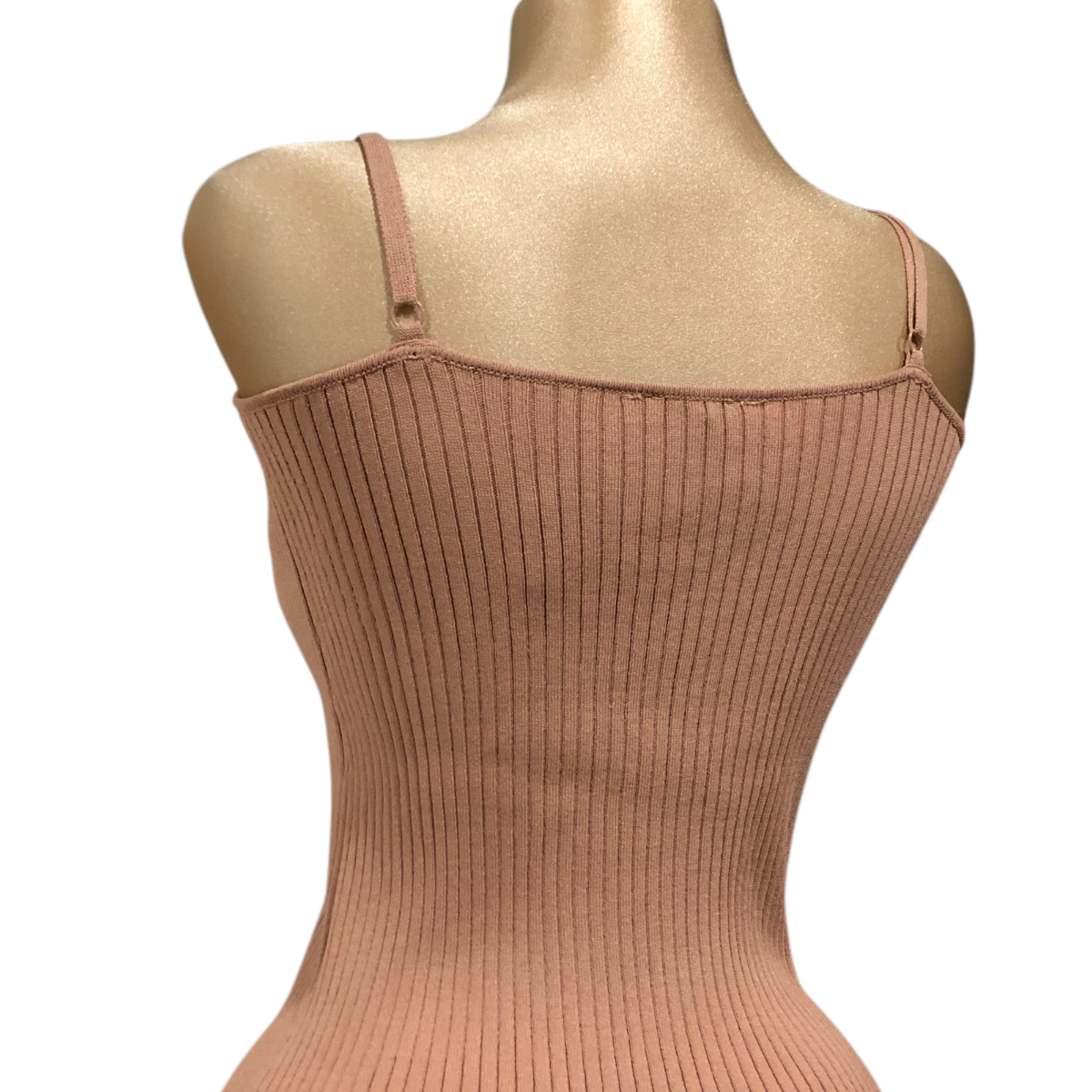 Foto 7 pulgar | Vestido Beige Tejido Erivel