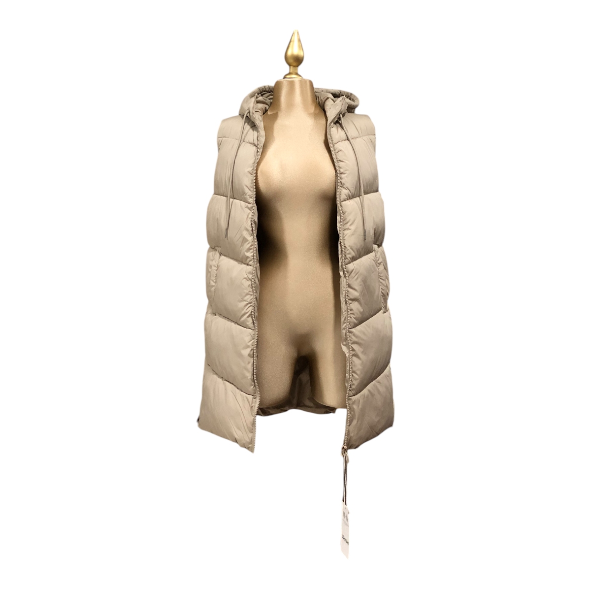 Foto 5 pulgar | Vestido Chaleco Beige Para Dama Lsn