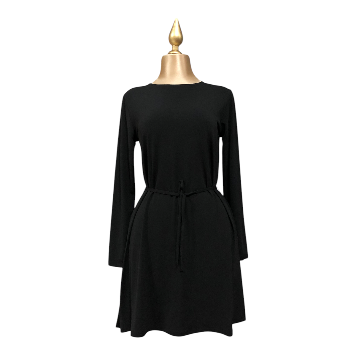 Foto 3 pulgar | Vestido Negro Para Dama Lsn