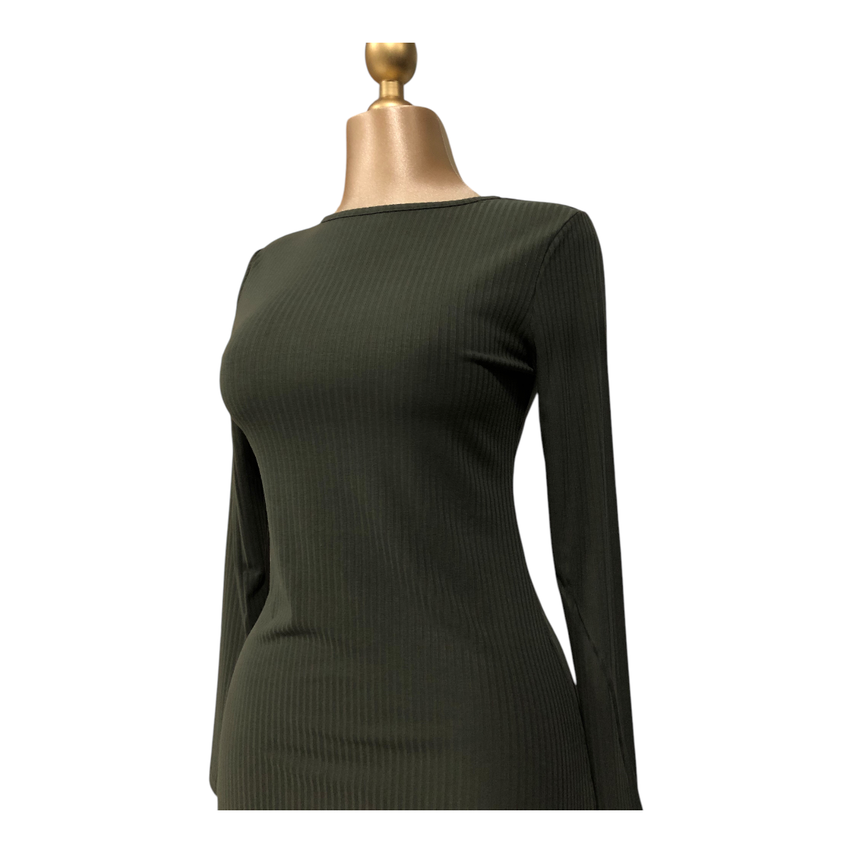 Foto 5 | Vestido Largo Color Verde Para Dama Lsn