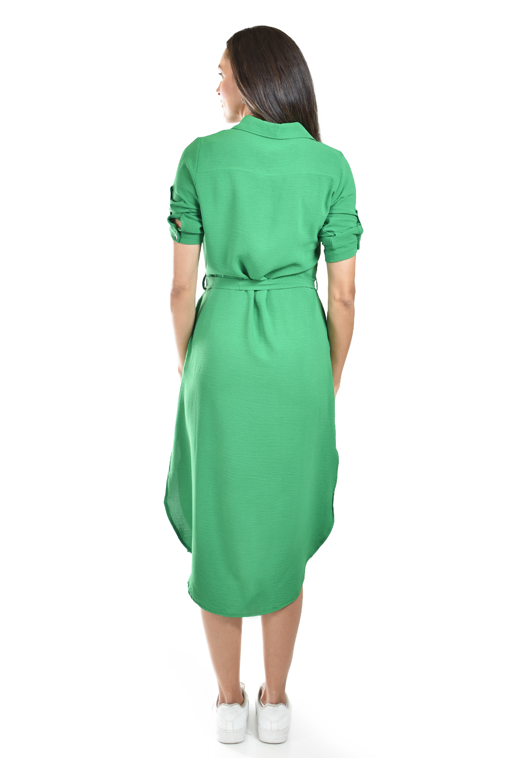 Foto 4 pulgar | Vestido Largo Roman Fashion / Juvenil, 1765 (verde)