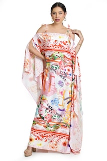 Foto 1 | Maxi Vestido Estampado Roman Fashion /juvenil, 53219 (multicolor)