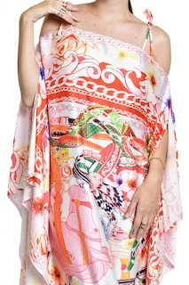 Foto 4 | Maxi Vestido Estampado Roman Fashion /juvenil, 53219 (multicolor)