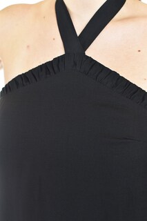 Foto 4 | Vestido Cuello Halter Roman Fashion/ Juvenil, 6237 (negro)