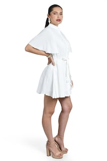 Foto 2 | Vestido De Manga Amplia Roman Fashion /juvenil, 125890 (blanco)