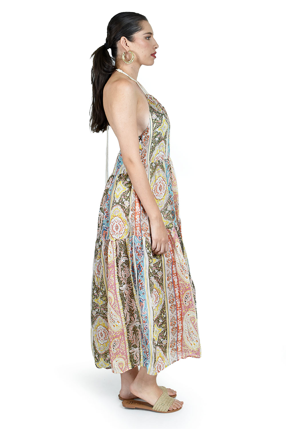 Foto 2 | Vestido Bohemio Multicolor Roman Fashion /juvenil, 241 (multicolor)