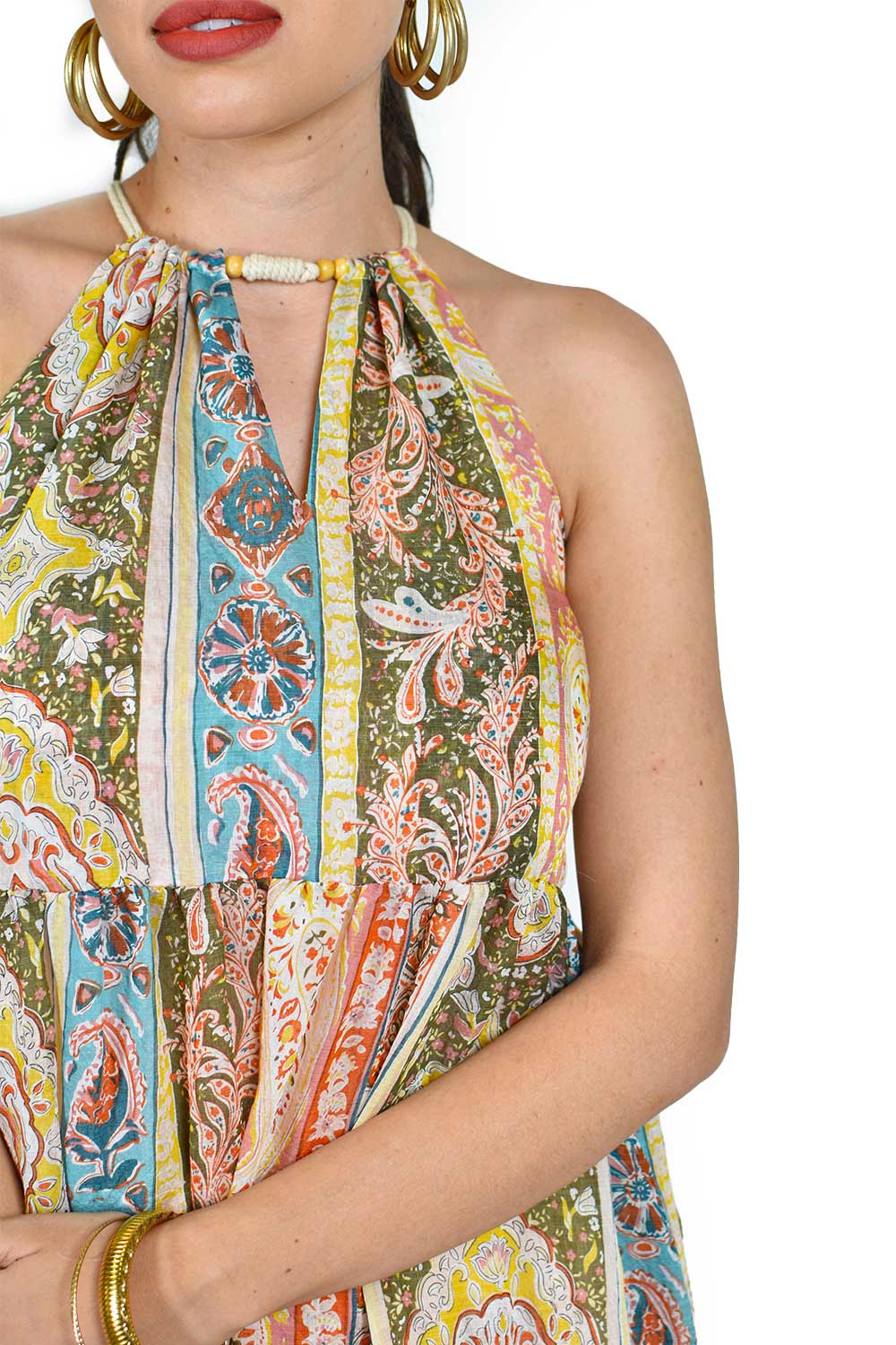 Foto 6 | Vestido Bohemio Multicolor Roman Fashion /juvenil, 241 (multicolor)