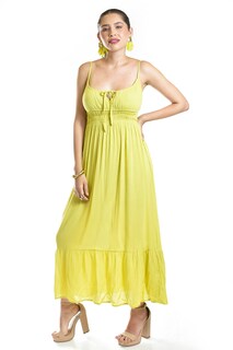 Foto 2 | Vestido Largo De Tirantes Roman Fashion /juvenil, 5383 (lima)