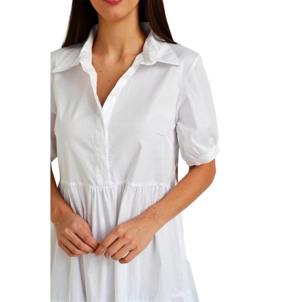 Foto 5 pulgar | Vestido Casual Roman Fashion /juvenil 595 (blanco) Blanco
