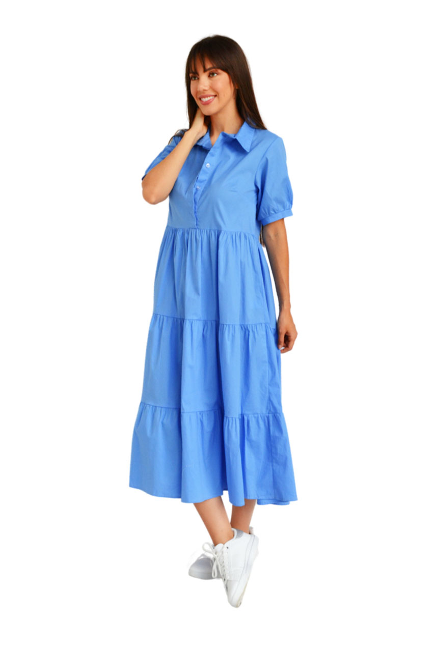 Foto 2 | Vestido Casual Roman Fashion /juvenil 595 (azul Claro) Azul