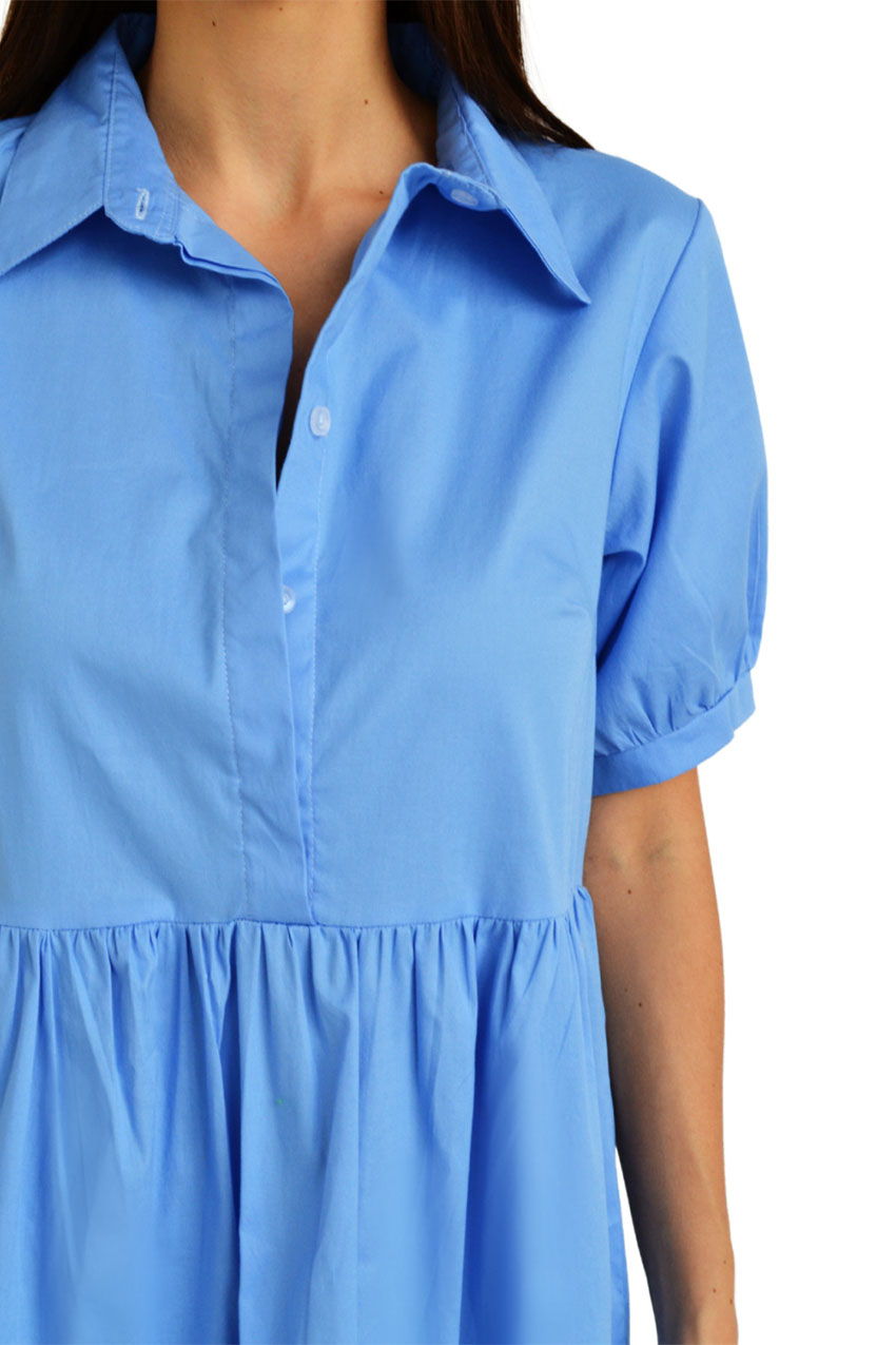 Foto 5 pulgar | Vestido Casual Roman Fashion /juvenil 595 (azul Claro) Azul