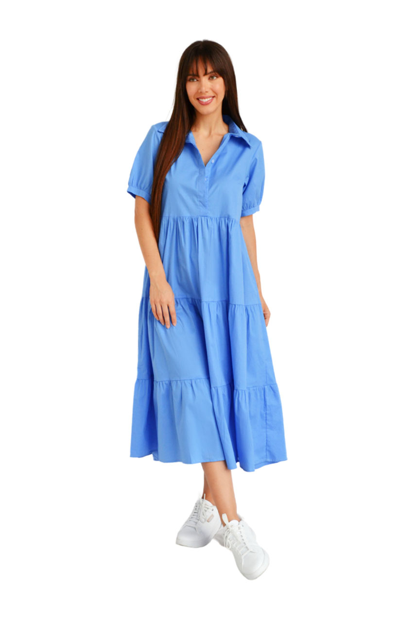 Foto 5 | Vestido Casual Roman Fashion /juvenil 595 (azul Claro) Azul