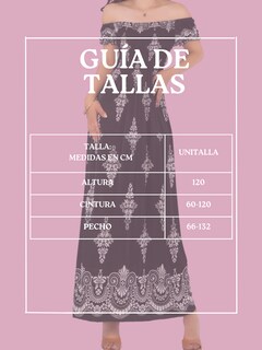 Foto 8 | Vestido Maxi Casual Mujer Largo Cómodo Ves-1024 Fucsia Estilo Boho