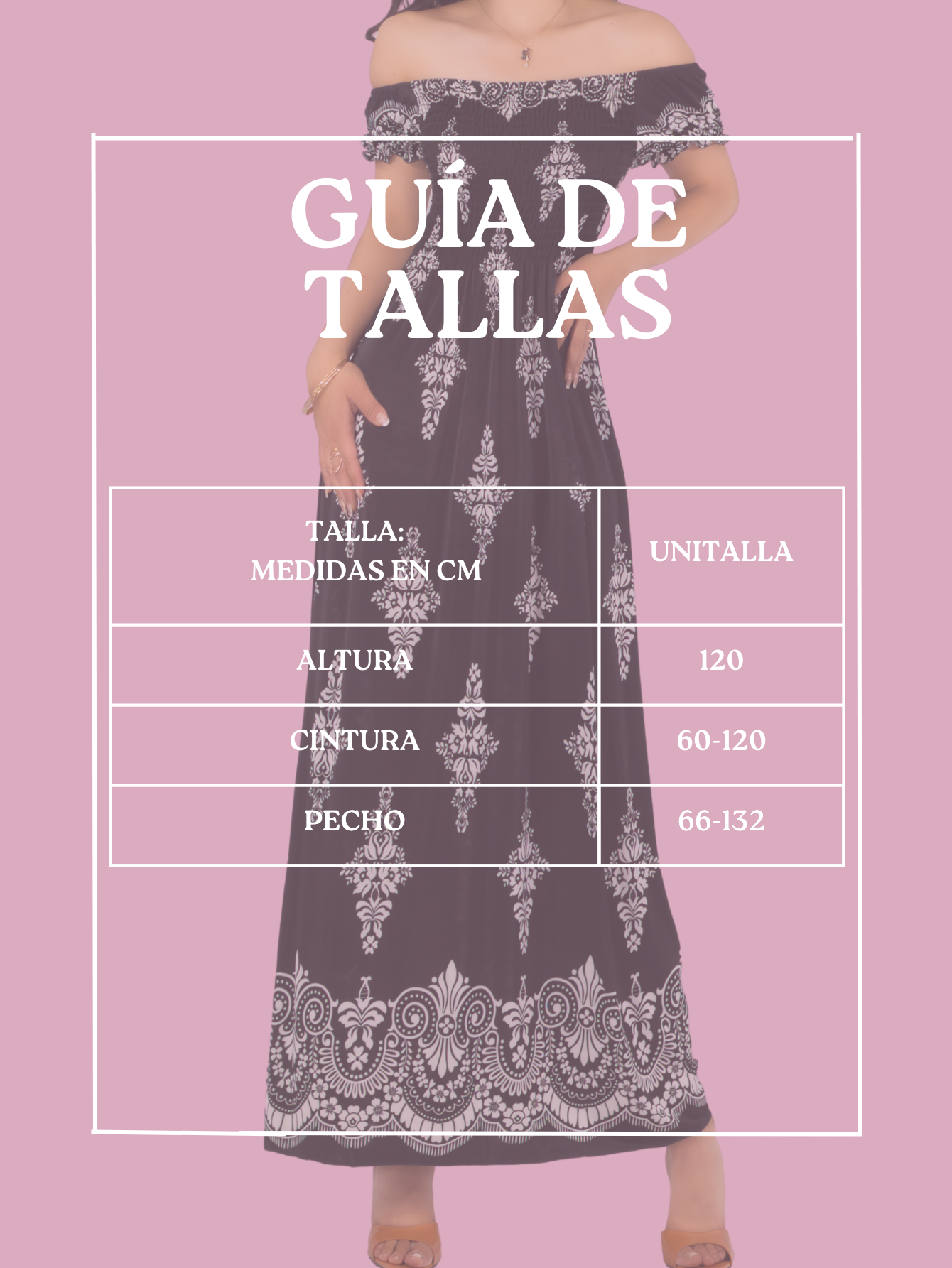 Foto 9 pulgar | Vestido Maxi Casual Mujer Largo Cómodo Ves-1024 Café Claro Estilo Boho