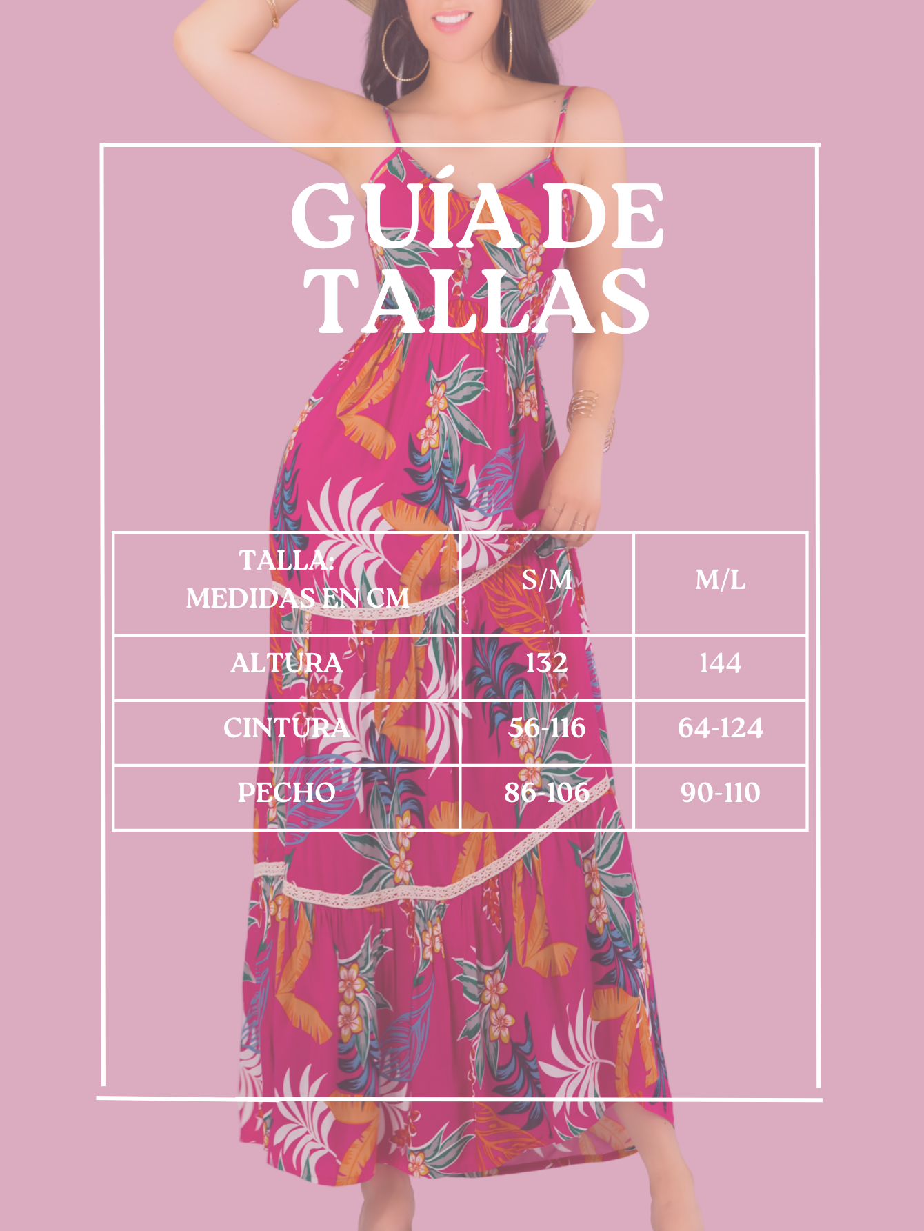 Foto 9 pulgar | Vestido Maxi Casual Mujer Largo Ves-1017 Fucsia Cómodo De Tirantes