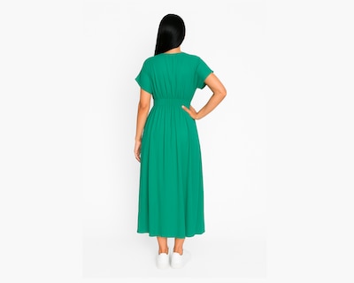 Foto 3 | Vestido Largo Para Mujer Ocean Point Con Botones Y Abertura Delantera