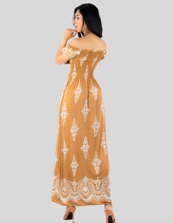 Foto 7 | Set De 2 Vestido Maxi Casual Mujer Largo Cómodo Ves-1024-px2 Variedad De Colores Estilo Boho