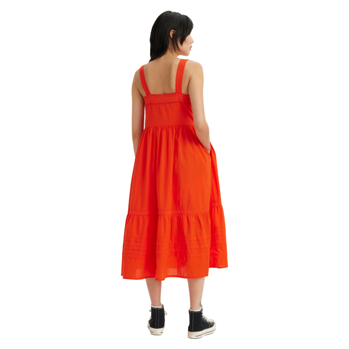 Foto 4 pulgar | Levi’s  Vestido Cici Midi Para Mujer