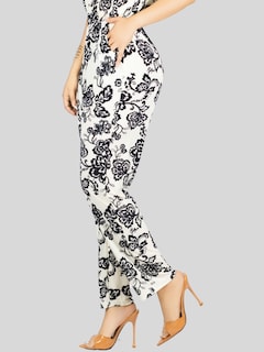 Foto 6 | Enterizo Largo Mujer Palazzo Casual Ves-1026 Negro Jumpsuit Juvenil Jumper