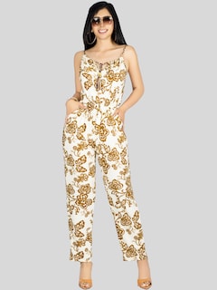 Foto 2 | Enterizo Largo Mujer Palazzo Casual Ves-1026 Café Oscuro Jumpsuit Juvenil Jumper