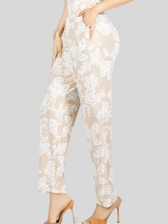 Foto 6 | Enterizo Largo Mujer Palazzo Casual Ves-1026 Café Claro Jumpsuit Juvenil Jumper