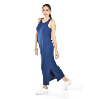 Foto 2 | Maxi Vestido Sin Manga Roman Fashion / Juvenil, 23974 (azul Marino) Azul Marino