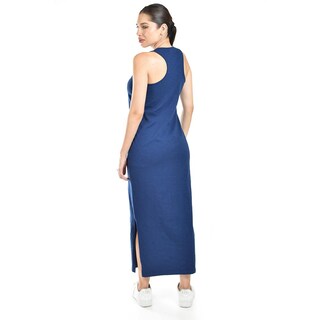 Foto 3 | Maxi Vestido Sin Manga Roman Fashion / Juvenil, 23974 (azul Marino) Azul Marino