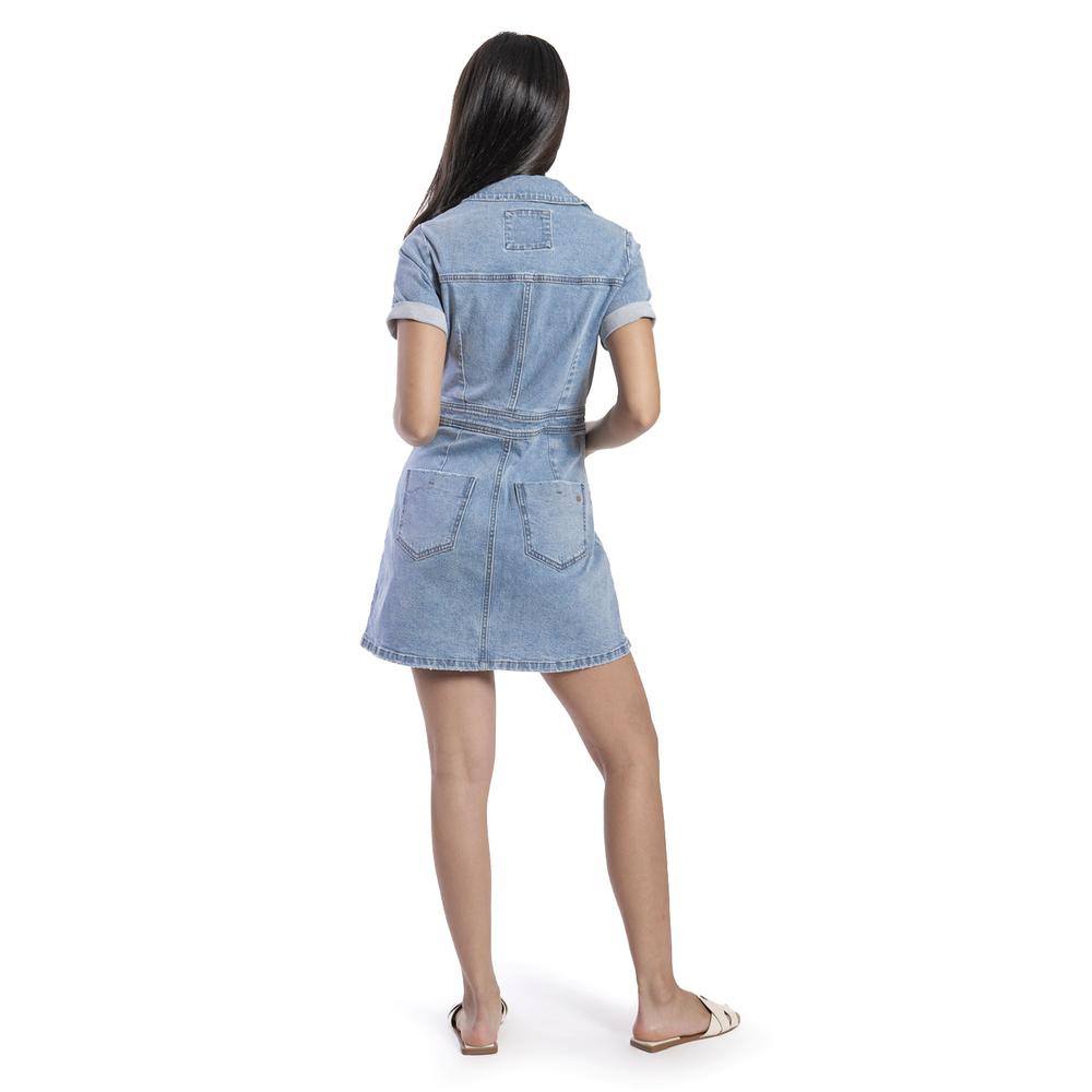 Foto 2 | Vestido De Mezclilla /juvenil, 7057 (mezclilla Light) Azul