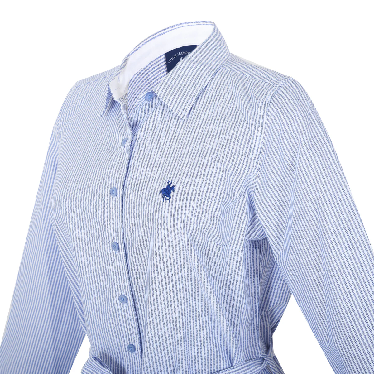 Foto 2 | Vestido Camisero Color Azul Rock Hampton Polo Team