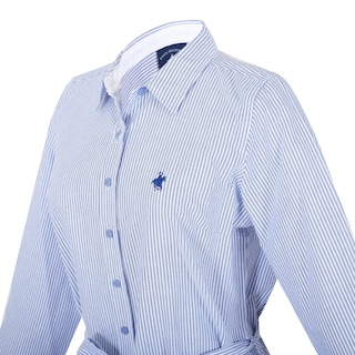 Foto 2 | Vestido Camisero Color Azul Rock Hampton Polo Team