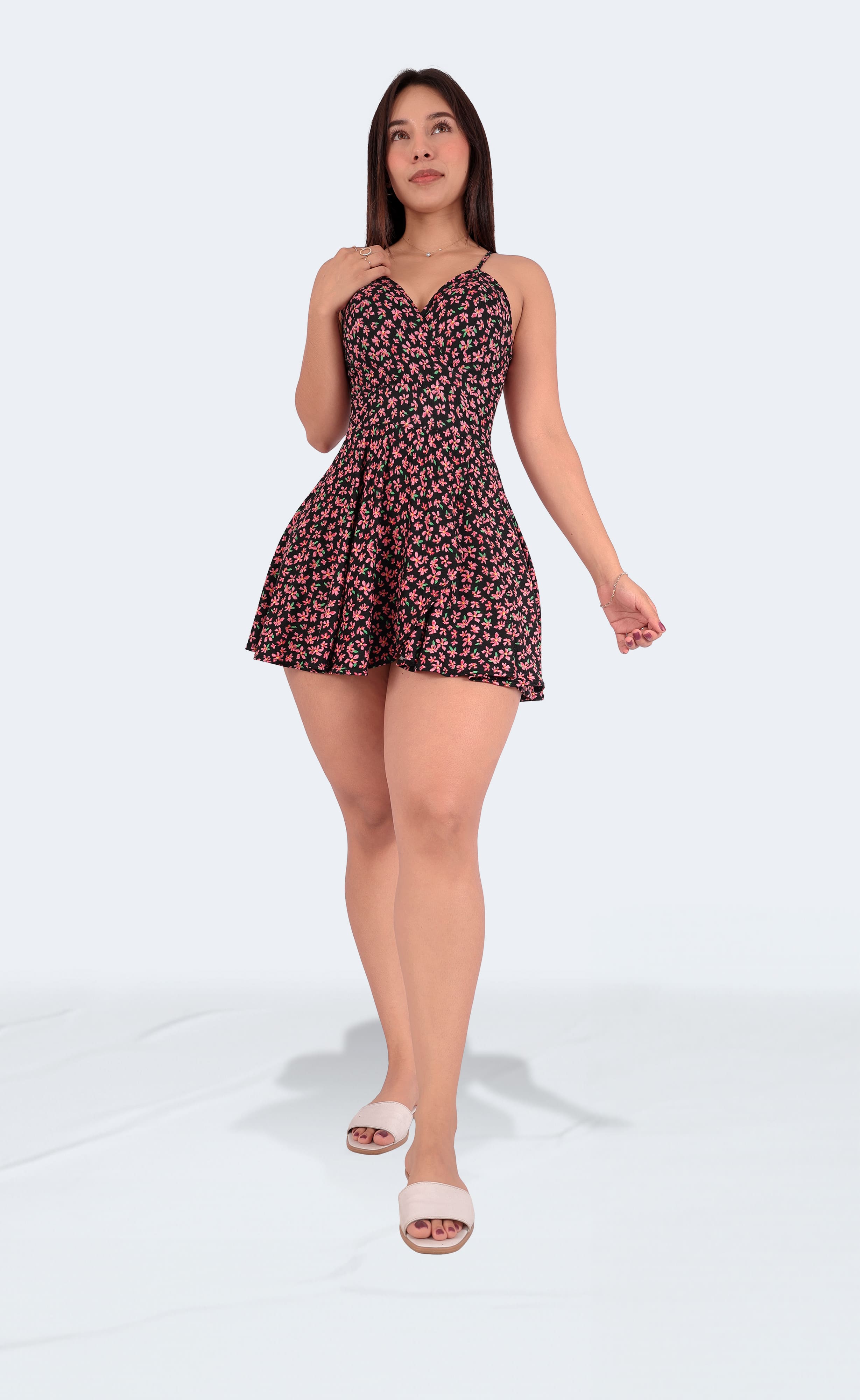 Foto 6 pulgar | Jumper Vestido Falda Short Corto Mujer Casual Sea Brazil