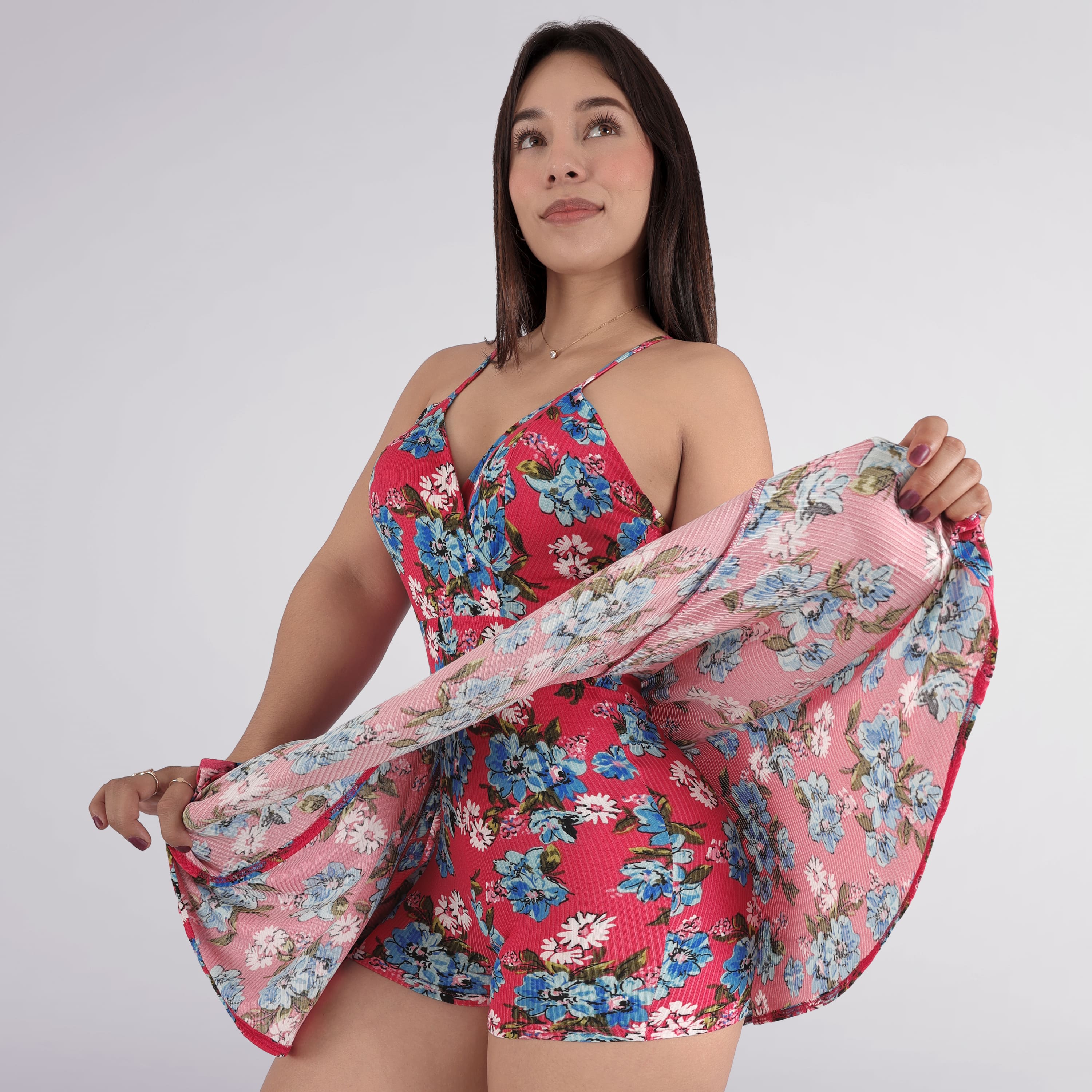 Foto 3 pulgar | Jumper Vestido Falda Short Corto Mujer Casual Sea Brazil