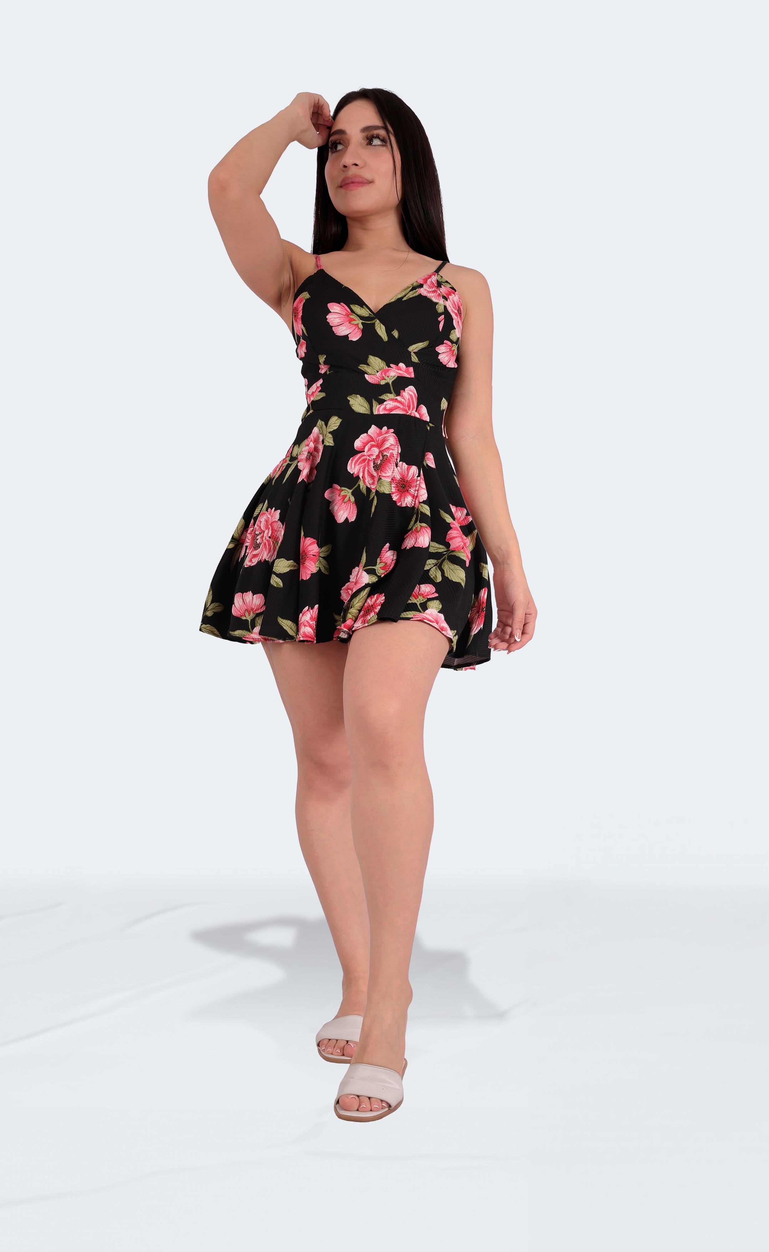 Foto 5 | Jumper Vestido Falda Short Corto Mujer Casual Sea Brazil